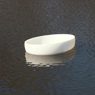 Floating sculpture, 2009